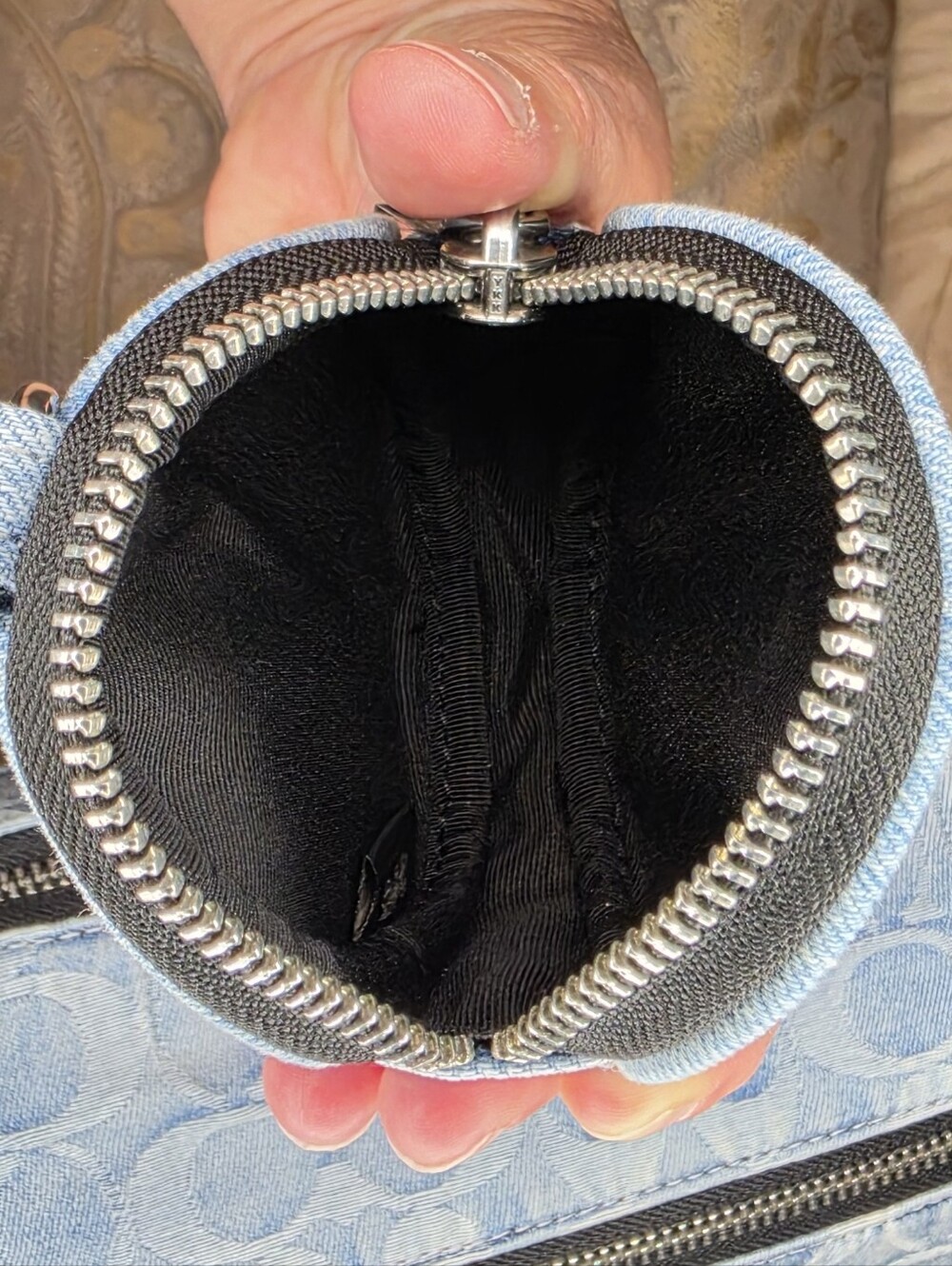 COACH FINN DENIM CROSSBODY CDY53 - Picture 10 of 13